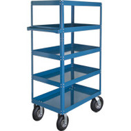 MN162 Shelf Carts (5 shelves) 24"Wx48"Dx65"H