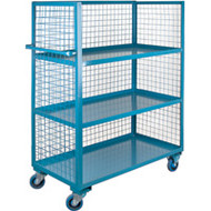 ML210 3 sides/3 shelves 24"Wx60"Lx63'H