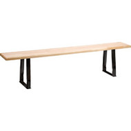 RL872 Benches Wood60"Lx9.25"Wx16.5"H