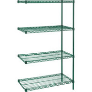 RL657 EPOXY Shelving (ADD-ON/4 shelf) 36"Wx24"Dx63"H