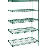 RL673 EPOXY Shelving (ADD-ON/5 shelf) 48"Wx24"Dx74"H