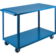 MB446 HD Shelf Carts 2 shelves 24"Wx36"Dx36"H