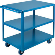 MB458 HD Shelf Carts 3 shelves 24"Wx36"Dx36"H