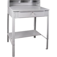 FI519 Shop Desks open 34.5"Wx30"Dx53"H