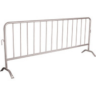 SEE395 Interlocking Barricades Galvanized 8.5'L