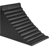 KH893 Wheel CHOCKS (rubber) 7-1/8"W x 9-7/8"L x 7-1/2"H