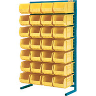 CB656 Racks YELLOW Bins 36"Wx12"Dx61"H