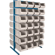 CB688 Racks STONE Bins 36"Wx24"Dx61"H