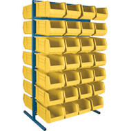 CB372 Racks YELLOW Bins 36"Wx24"Dx61"H