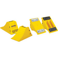 KH973 HD CHOCKS (all-terrain/rubber pad) 8.5"Wx15.5"Lx8.25"H