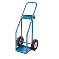 ML414 Gas Cylinder Carts 10" semi-pneu 12"Wx10"D