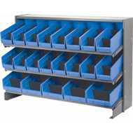 CB320 Racks BLUE Bins 32-7/8"Wx12-1/8"Dx21.5