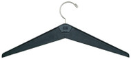 Black Polymer Coat Hanger 151-100 - Multiple Hook Style Options