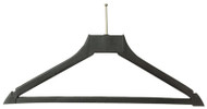 Ball Top Black Polymer Coat Hanger 151-401