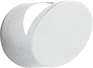 Aluminum Single Notch Coat Peg 263-151 - Polished Aluminum or Polished Chrome Finish