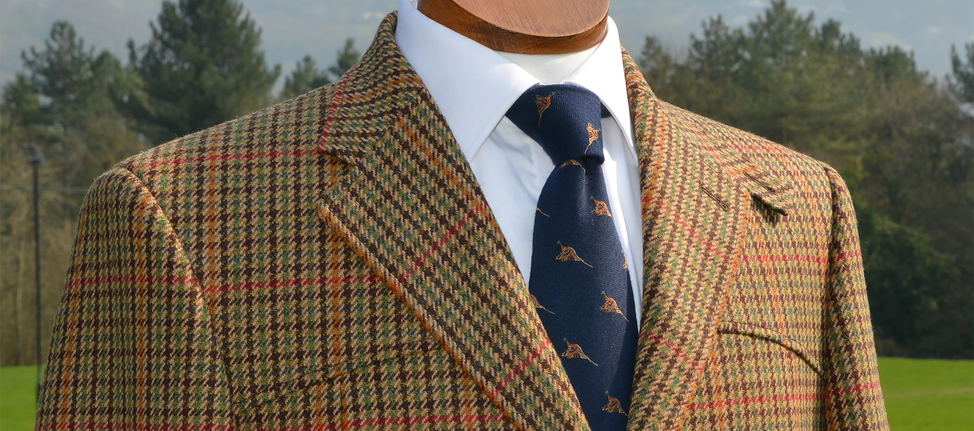 custom tweed jacket