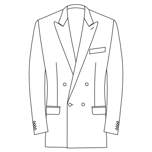 Made to Order Double Breasted Classic Jacket - Suiting