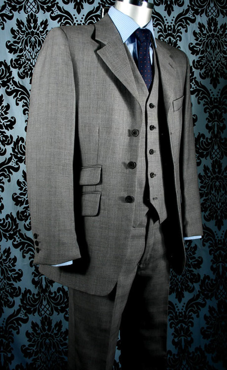 Fine Grey Prince of Wales Suit