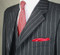 Charcoal Chalk Stripe Suit