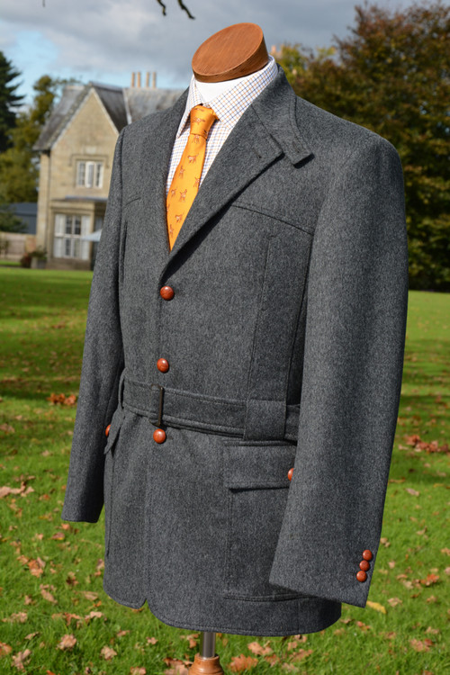 Grey Loden Wool/Alpaca Full Norfolk Jacket