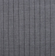 Grey Black 1.25 Chalk Stripe