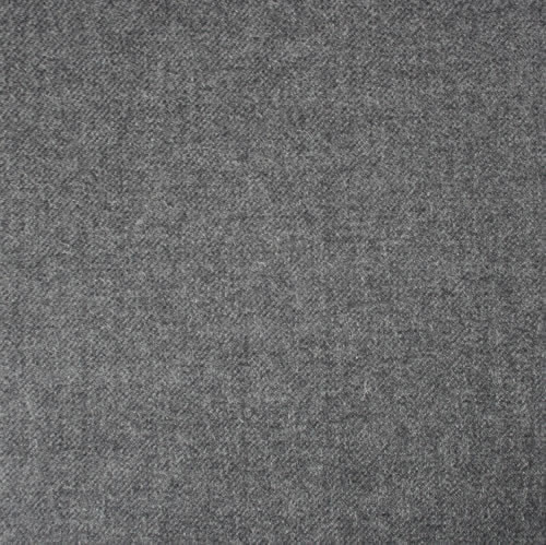 Soft Grey Wool Worsted