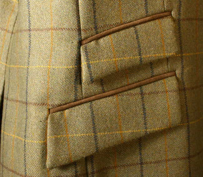 Ticket Pocket (3 Standard Slant) with Jetting Trim