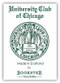 Label for University Club of Chicago
