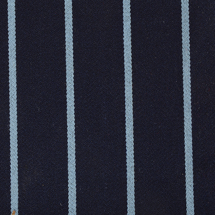 Navy / Light Blue Stripe Blazer Cloth
