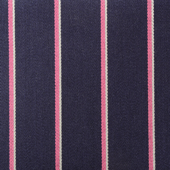 Navy Pink Striped Boating Blazer Cloth