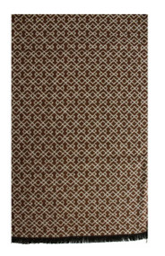 Brown Deco Scarf
