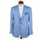 Blue Silk/Linen Jacket
