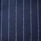 340gms Navy Broadstripe Barberis flannel 