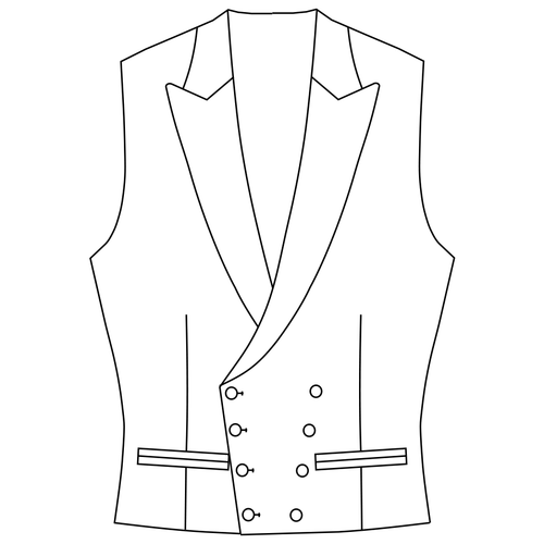 breasted waistcoat