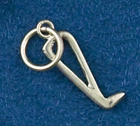 Sterling Silver Hoofpick Charm or Pendant.