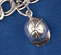 Sterling Silver Hunt Cap Charm or Pendant