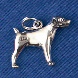 Sterling Silver Jack Russell Charm or Pendant