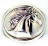 Sterling Silver Oval Fantasy Horse Ring