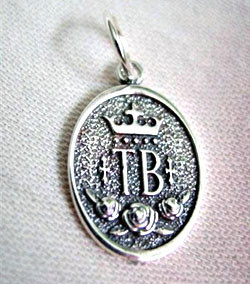 Thoroughbred Sterling Silver Breed Charm or Pendant