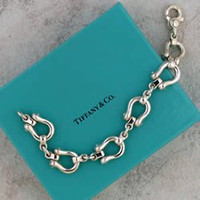 Sterling Silver Tiffany Horseshoe Bracelet