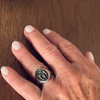 THIS IMAGE JUST TO SHOW THE RING ON A HAND.