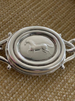 Vintage Kieselstein-Cord Galloping Horse Bracelet