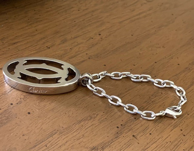 カルティエ　キーホルダー　ビンテージ　Ag925 Cartier - ☆カルティエ キーホルダー キーリング アクセサリー