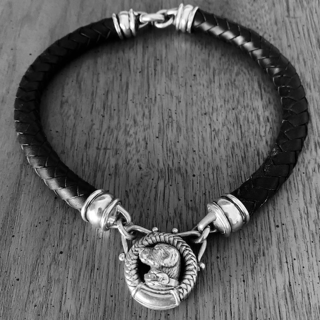 Vintage Kieselstein-Cord Labrador Retriever Neckpiece - Show