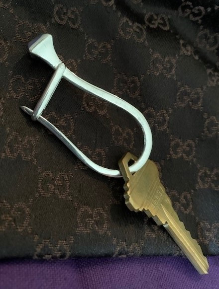 Extremely Rare Vintage Hermes Horse Key Chain - Show Stable Artisans