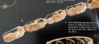 14k Gold panorama horse bracelet