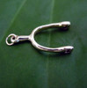 14k Gold Boot Spur Charm or Pendant