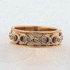 14k Yellow and Gold Wedding Band Style Ring