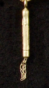 14k Gold Twitch Charm or Pendant