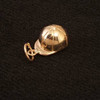 14k Small Gold Hunt Cap Charm or Pendant